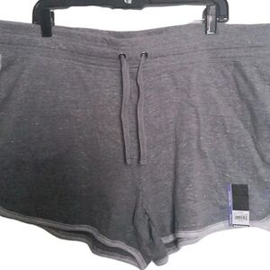 ATHLETIC Drawstring Gym Shorts Womans Plus Size 2XL NWT